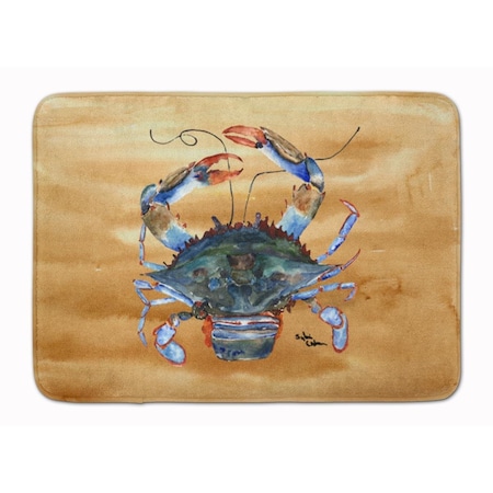 Carolines Treasures Crab Machine Washable Memory Foam Mat 8156-RUG